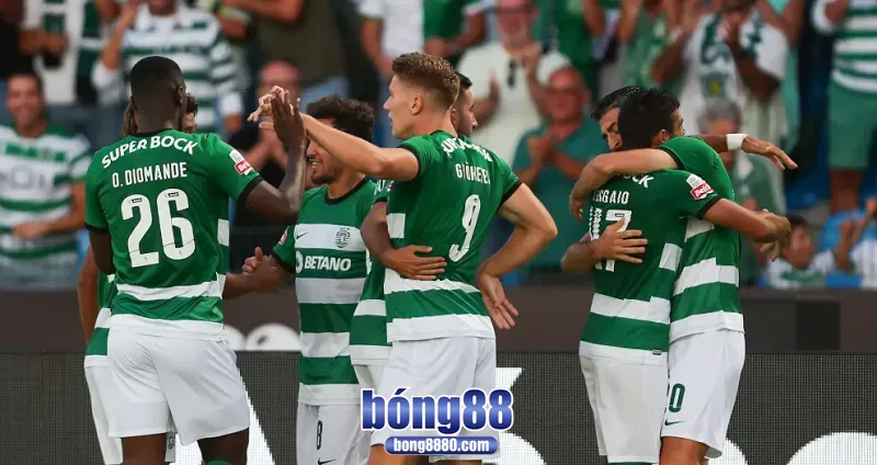 Đội tuyển Sporting Lisbon đang có phong độ tốt