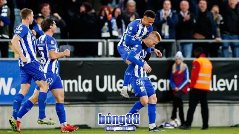 Goteborg đang được đánh giá có phong độ tốt hơn Degerfors