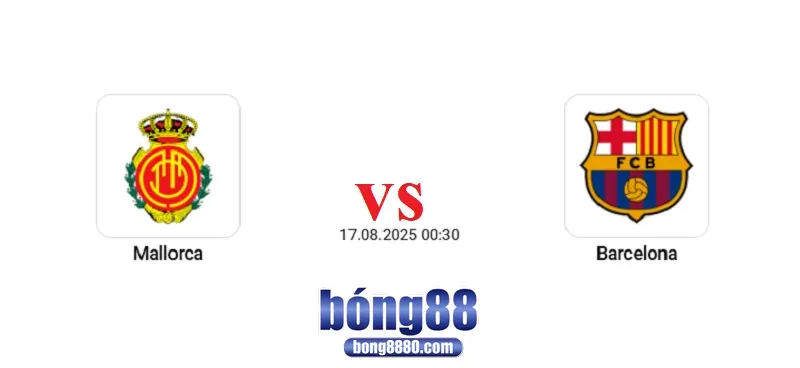 Mallorca vs Barca 17/8/2025 - Khởi đầu suôn sẻ cho nhà vô địch? Mallorca vs Barca 17/8- Khởi đầu suôn sẻ cho nhà vô địch?