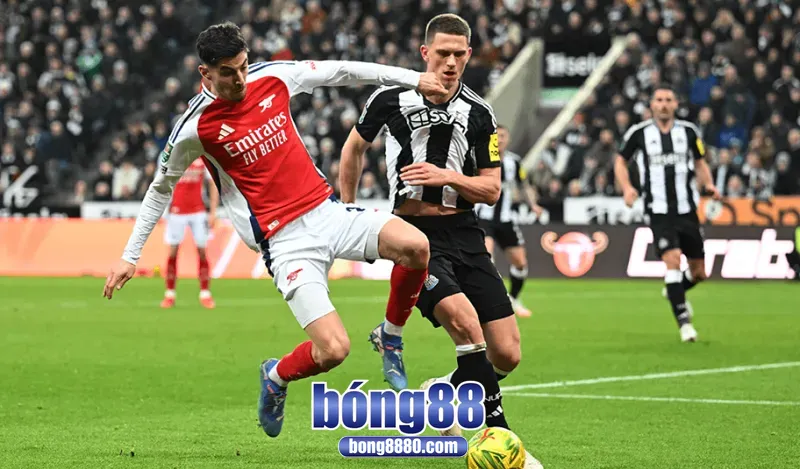 Dự đoán kết quả trận đấu Newcastle 1-2 Arsenal 