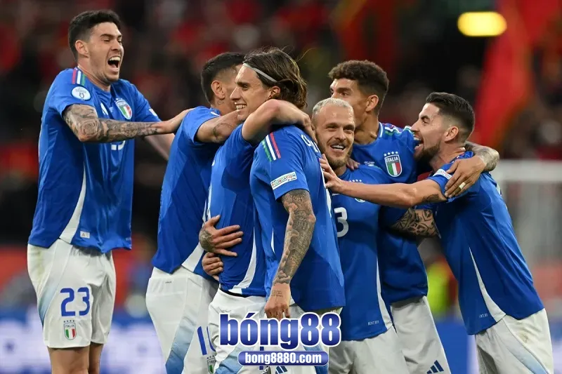 Đội tuyển Italy được đánh giá cao hơn