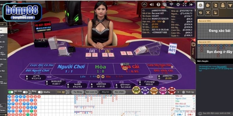 Công thức đánh Baccarat giúp người chơi tự tin tham gia